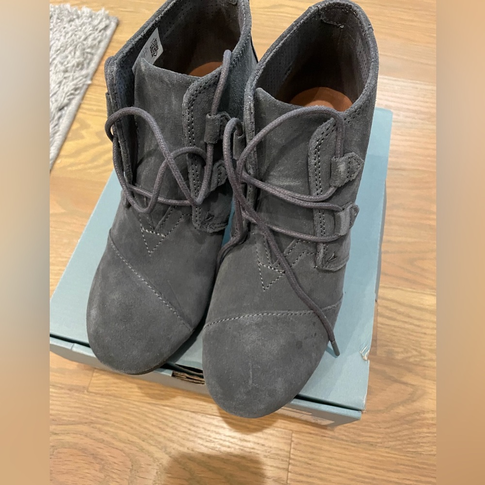 Toms Kala Grey Bootie 8